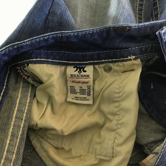 Women’s MEK DNM Bombay Bermuda Blue Denim Jean Spring Summer Shorts Sz - 29 - Picture 4 of 5